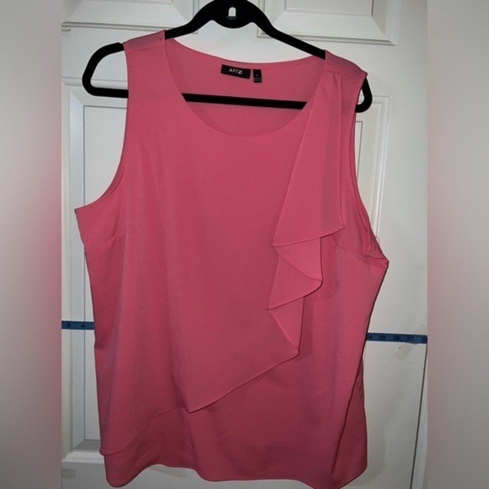 Apt. 9 sleeveless blouse, XL